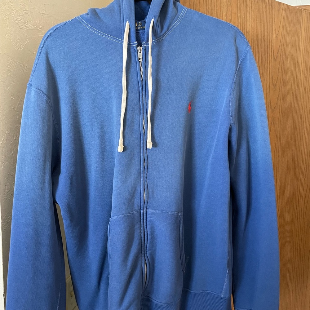 Polo Ralph Lauren full zip faded hoodie